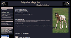 Desktop Screenshot of horsephotos.cz